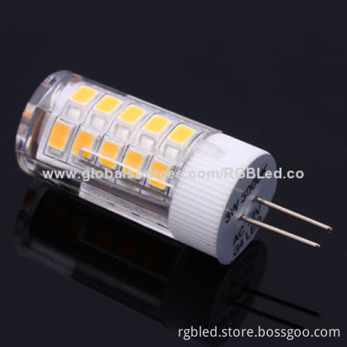 G4 bulb with cover, 3.0W, 33pcs 2835SMD, 270-280lmNew